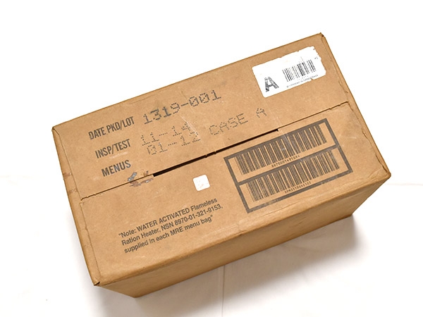 アメリカ軍 【2024年04月検品】米軍戦闘食 MREレーション caseA 12個