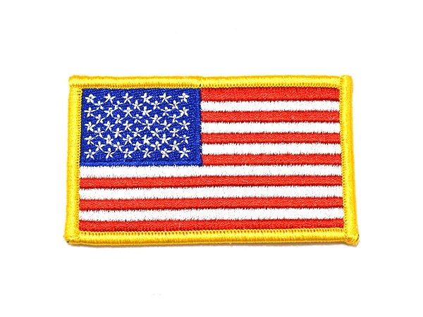 デッドストック　20枚セット　2004年　米軍実物　アメリカ軍　星条旗　ワッペン