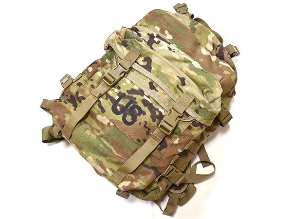 米軍実物 バックパック マルチカム（増設用ウエストパック付） - 個人装備