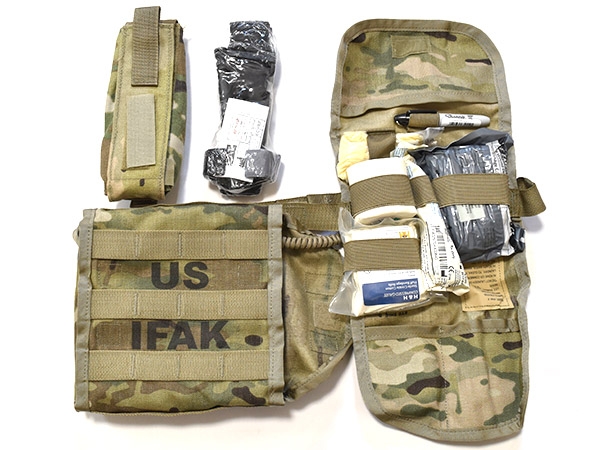 米軍実物 新型 IFAK2 ファーストエイドキット 止血帯 セット 