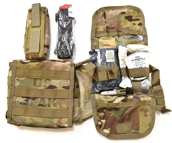 未使用！官給品！米陸装備！【IFAK2 Multicam (Improved First Aid Kit