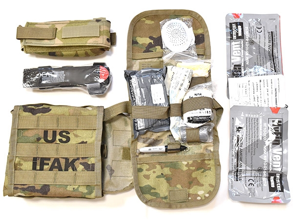 米軍実物 新型 OCP スコーピオン IFAK2 ファーストエイドキット 止血帯 