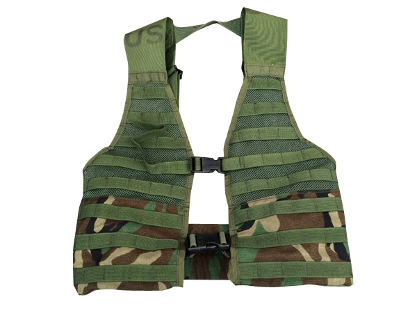 米軍 MOLLE ベスト FLC VEST ウッドランド | ミリタリー琉球