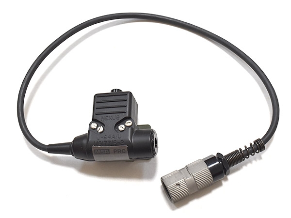 米軍放出品実物　DYNALEC H-203/U HANDSET 新品未使用2 H-250/U Microphone-Receiver Handset for Tactical Field