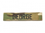 米軍実物 陸軍 ネームタグ ARMY マルチカム GEORGE