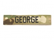 米軍実物 陸軍 ネームタグ ARMY マルチカム GEORGE