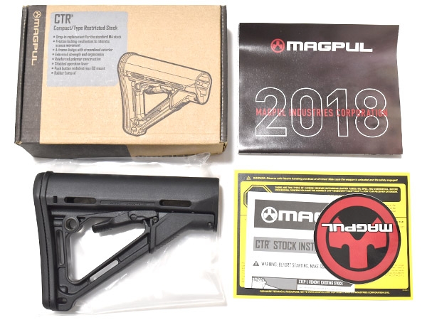 実物 MAGPUL マグプル CTR カービン ストック MIL-SPEC BLACK M4 AR15 特殊部隊 陸軍 海兵隊 | ミリタリー琉球