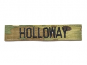 米軍実物 陸軍 ネームタグ ARMY マルチカム HOLLOWAY
