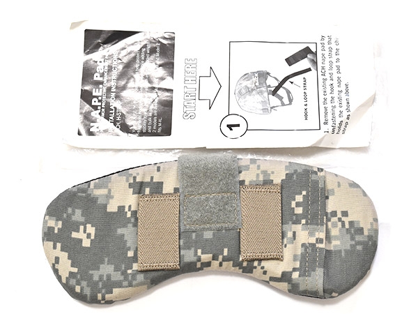米軍実物 Crye Nape Pad ACH MICH ヘルメット用 ACU/UCP L/XL兼用 陸軍