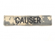 米軍実物 陸軍 ネームタグ ネームテープ パッチ ACU/UCP CAUSER