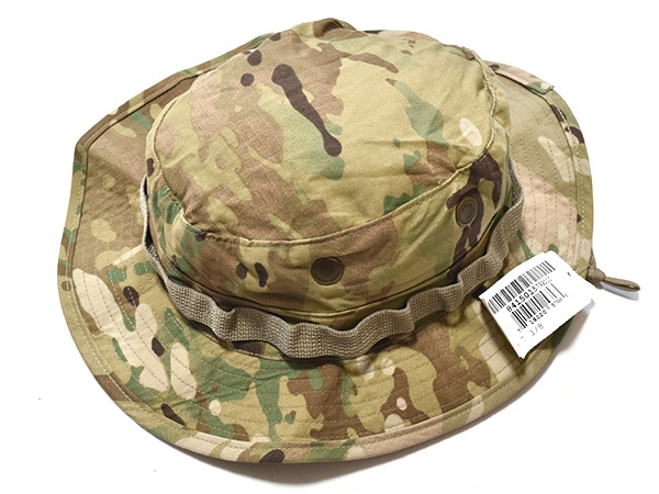 米軍実物 陸軍 官給品 ブーニーハット HAT SUN WEATHER マルチカム 7 3 