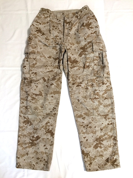 米軍 USMC 海兵隊 デザートマーパット パンツ BDU 28XS | ミリタリー琉球