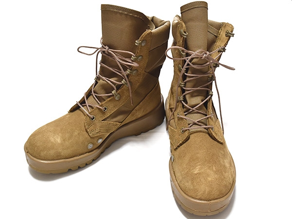米軍実物 官給品 HOT WEATHER コンバットブーツ コヨーテ 7.5W