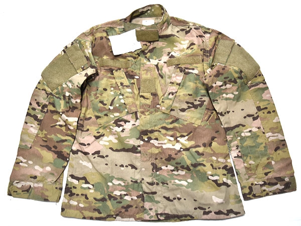 米軍実物 ARMY コンバット シャツ ジャケット マルチカム M-R FLAME