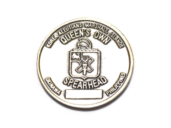 米軍実物 陸軍 第32歩兵師団 32nd Infantry チャレンジコイン 沖縄