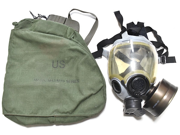 アメリカ海軍 MARKⅣガスマスク＋バッグ⁂【説明文必読】⁂46800円からの値下げです