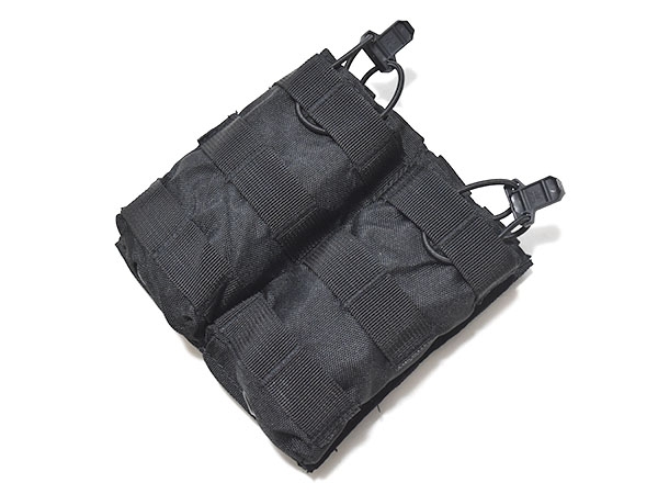 米軍放出品 LBT-6146B S&S M4 バンジー ダブル マガジンポーチ