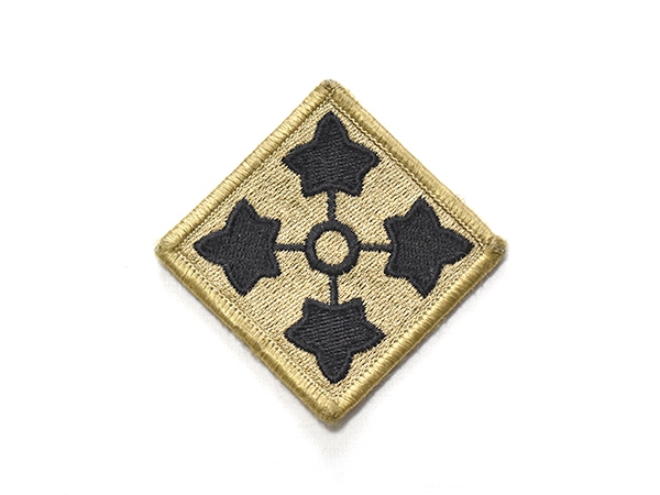 米軍実物 陸軍 第4歩兵師団 4th Infantry Division パッチ