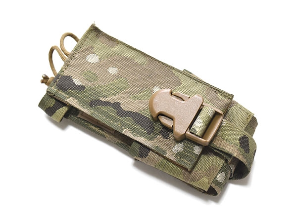 米軍放出品 THALES HOLSTER ラジオポーチ コヨーテブラウン 海兵隊