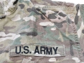 米軍実物 ARMY コンバット シャツ ジャケット マルチカム S-S FLAME RESISTANT 難燃性 陸軍