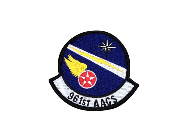 嘉手納基地　第961空中管制飛行隊 961st AACS ワッペン パッチ 嘉手納基地第961空中管制飛行隊 961st AACS ワッペン パッチ