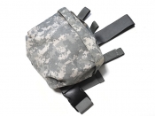 米軍放出品 ガスマスク レッグポーチ ダンプポーチ ACU/UCP 陸軍 空軍