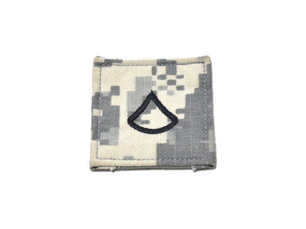 米軍実物 階級章 陸軍 上等兵 Private first class PFC ACU/UCP