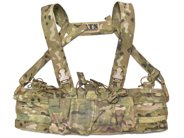チェストリグ専用出品 米軍放出品 ATS M4 Slimline Chest Harness チェストリグ マルチカム