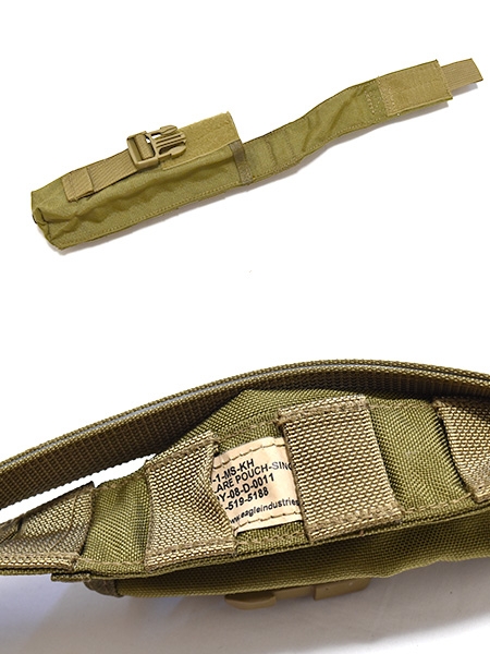 実物 米軍放出品 EAGLE DGMLCS ポップフレアポーチ KH 逆 seals 実物 米軍放出品 EAGLE DGMLCS ポップフレアポーチ KH 逆 seals