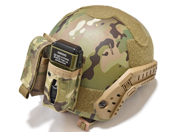 H*F様 ヘルメットポーチ　マルチカム 米軍実物 カウンター ウェイト ポーチ マルチカム ヘルメット用 MADE