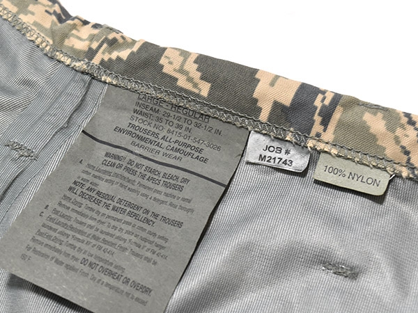 米軍 ECWCS Gen2 ACU GORE-TEXパンツ ゴアテックス 米軍放出品