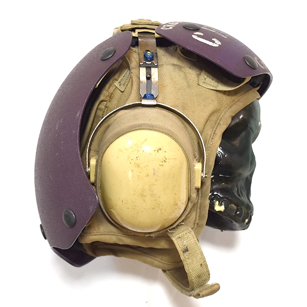 2843）NAVYデッキクルーヘルメットセットゴーグル付米軍実物放出品 