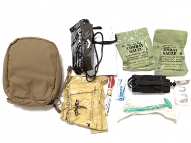 米軍実物 TACTICAL ASSAULT GEAR IFAK ポーチ メディカルキット セット