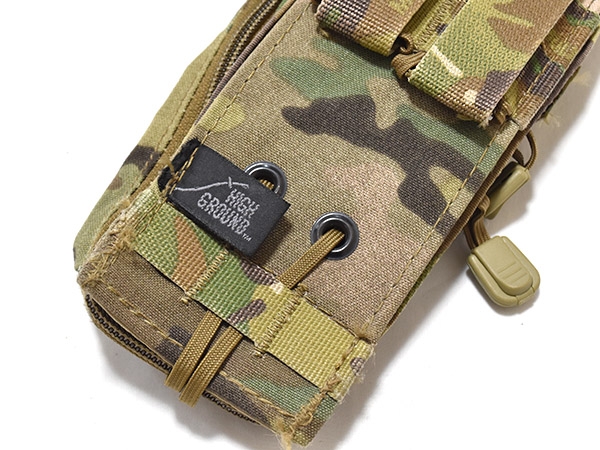 米陸軍 放出品 実物ポーチセット OEFCP マルチカム US 米軍実物 キャンティーン/多目的ポーチ OEF-CP マルチカム