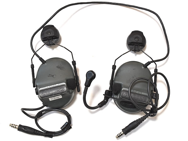 3M Peltor 88079 Comtac ACH Kit, Dual Comm, Coyote - Venture Surplus