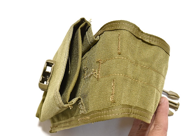 Eagle Industries DMRマガジンポーチ seals 米軍実物 EAGLE SFLCS DMR マガジンポーチ SR-25 カーキ 特殊部隊