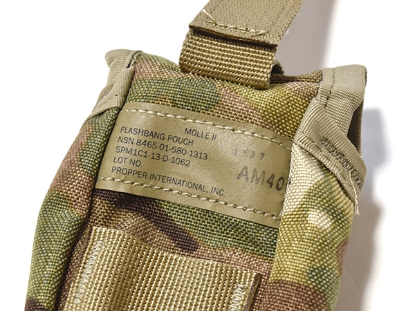 2個セット 米軍実物 フラッシュバン ポーチ マルチカム MOLLE2 陸軍