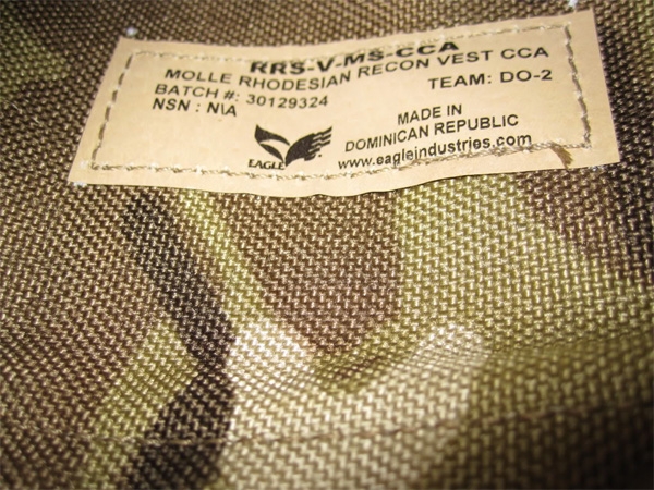 実物 EAGLE RRV マルチカム COD MW2 米特 アメリカ軍