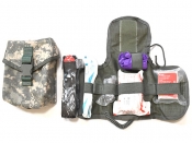 米軍実物 Individual First Aid Kit IFAK ファーストエイドキット ACU 7点セット 止血帯