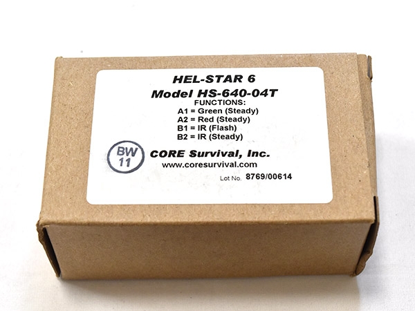 米軍実物 CORE Survival HEL-STAR 6 Model HS-640-04T IR ビーコン