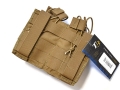 米軍実物 T3 GEAR Magnet M4 Quad Mag Pouch M4×4 ピストル×2 マガジンポーチ コヨーテ EOD ODA