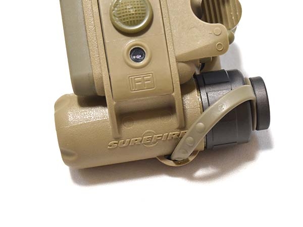 米軍実物 Surefire ヘルメット ライト TAN HL1-A-TN 青/白