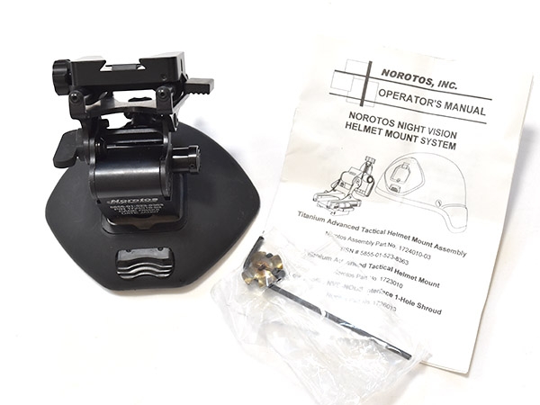 米軍実物 NOROTOS ノロトス TATM NVG マウント シュラウド セット 1