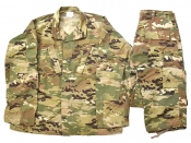 米軍実物 スコーピオン W2 コンバット シャツ パンツ セット マルチカム S-R 陸軍 ARMY