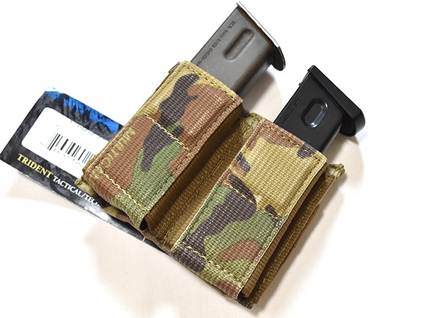 2個 実物未使用 GBRS シングル ピストル マグポーチ マルチカム 2個