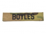 米軍実物 陸軍 ネームタグ ARMY マルチカム BOYLES