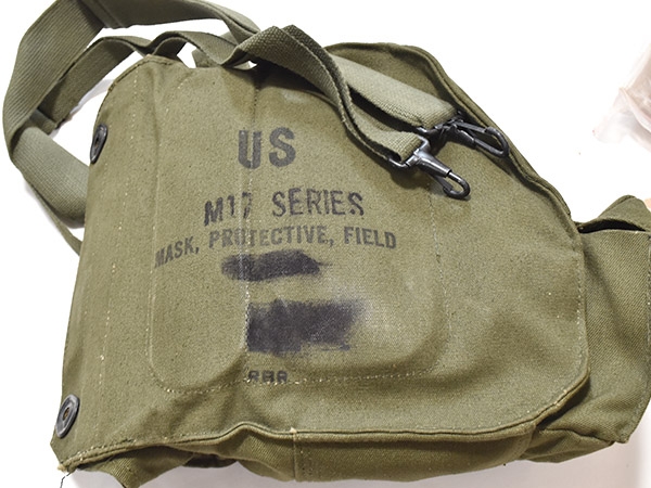 米軍実物 M17A2 ガスマスク 本体 バッグ 付属品 完品 セット S