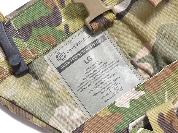 米軍実物 CRYE PRECISION GROIN PROTECTION グローイン プロテクション SYSTEM7 L 特殊部隊 | ミリタリー琉球