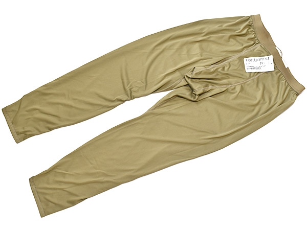 米軍実物 GEN3 ECWCS LEVEL1 シャツパンツ セットコヨーテM-R 米軍実物 GEN3 ECWCS LEVEL1 アンダーシャツ アンダーパンツ セット