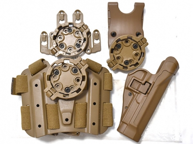 【希少品】米空軍実物ホルスター 米軍実物 官給品 BLACKHAWK USMC SERPA ホルスター キット